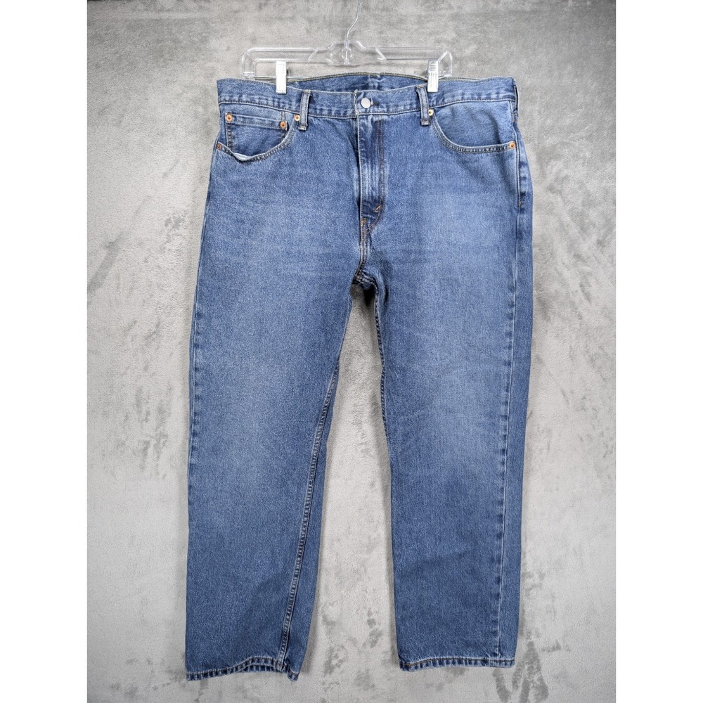 Levi's 559 Regular Fit Straight Leg Medium Wash Denim Jeans Men's Size 40 X 32
